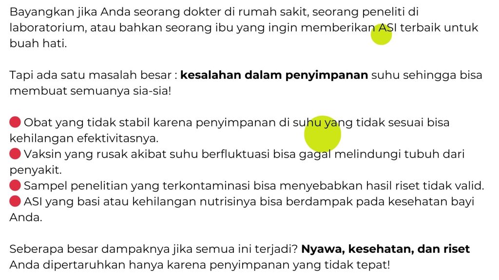 Jual kulkas lab, kulkas vaksin, kulkas obat dan kulkas asi alkespedia