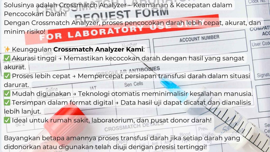 Jual Alat dan Metode Crossmatch Alkespedia.co.id