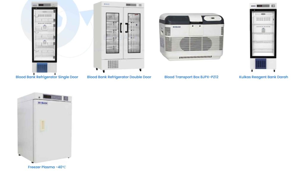 Jual tipe alat kulkas bank darah (blood bank refrigerator)