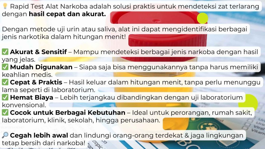 jual alat rapid test narkoba melalui urin alkespedia