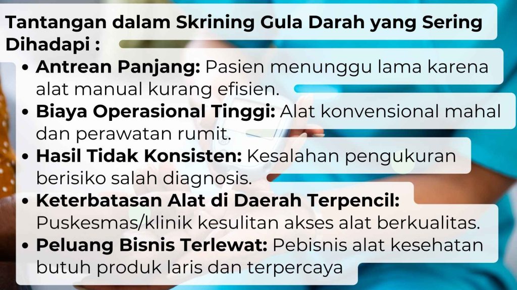 Lp skrining gula darah glukometer alkespedia