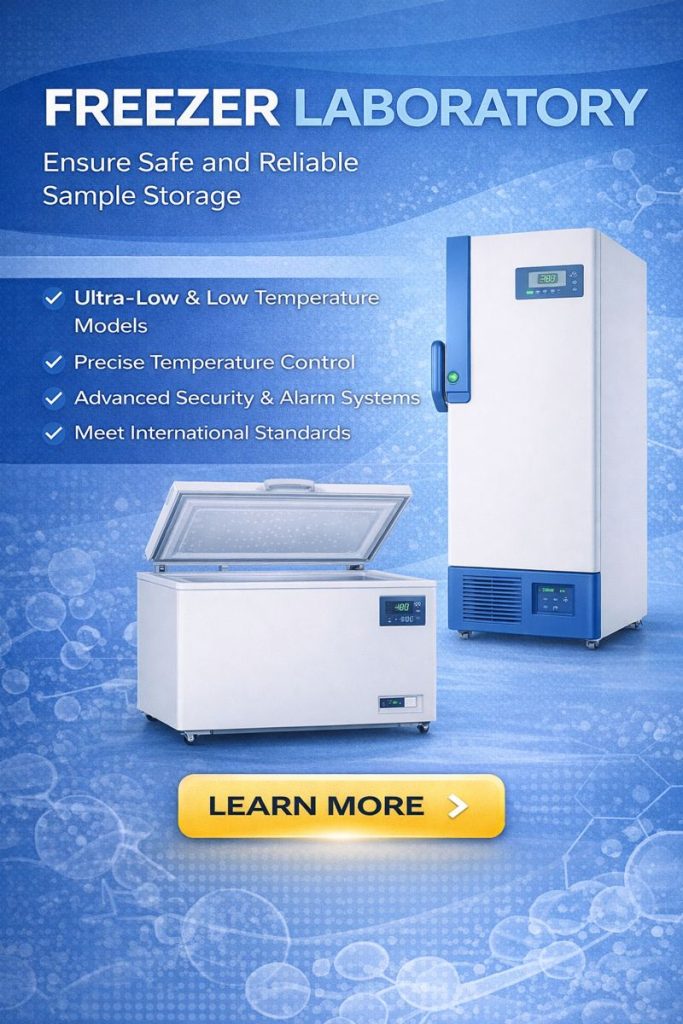 freezer laboratory alat laboratorium