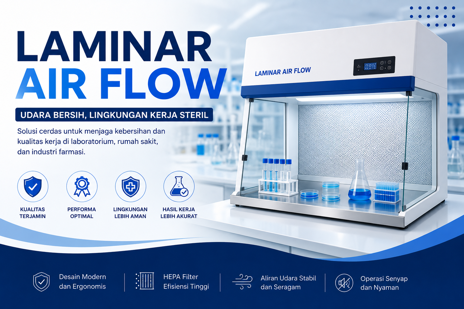 fungsi laminar air flow dan cara kerjanya